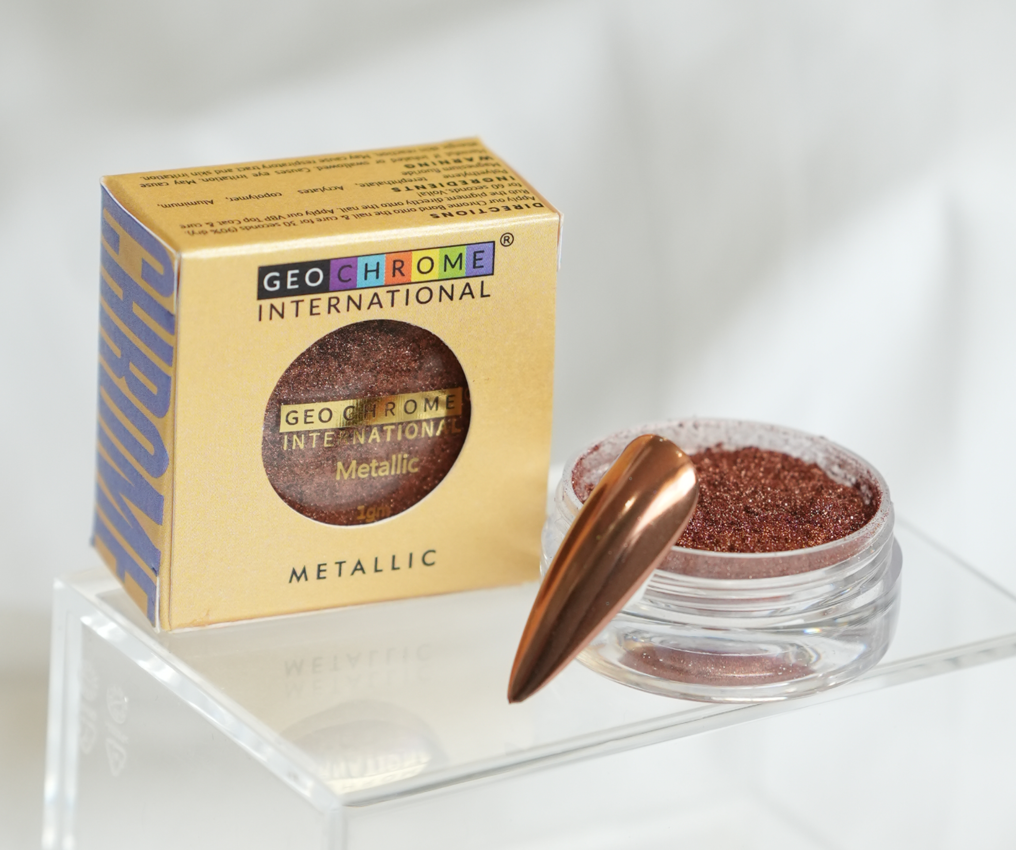 Metallic Chrome -Burnt Gold